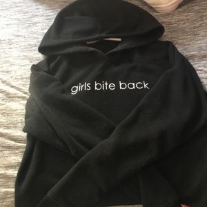 Black hoodie